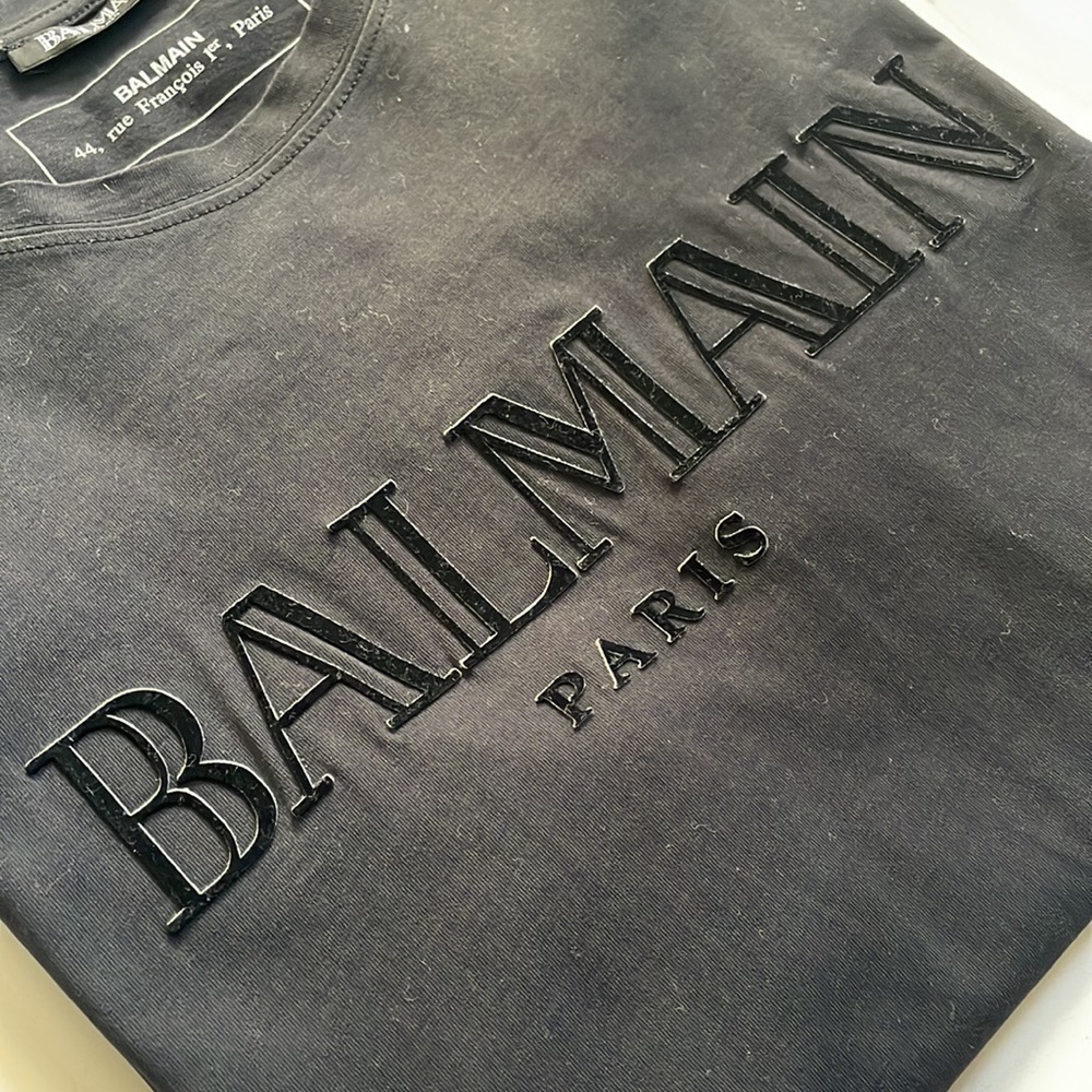 Balmain Paris black t-shirt